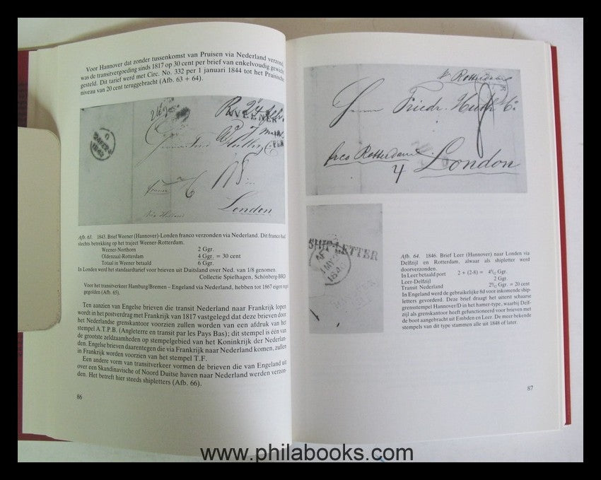 Muys, C., Some facets of the postal transport Nederland-Engeland i ...