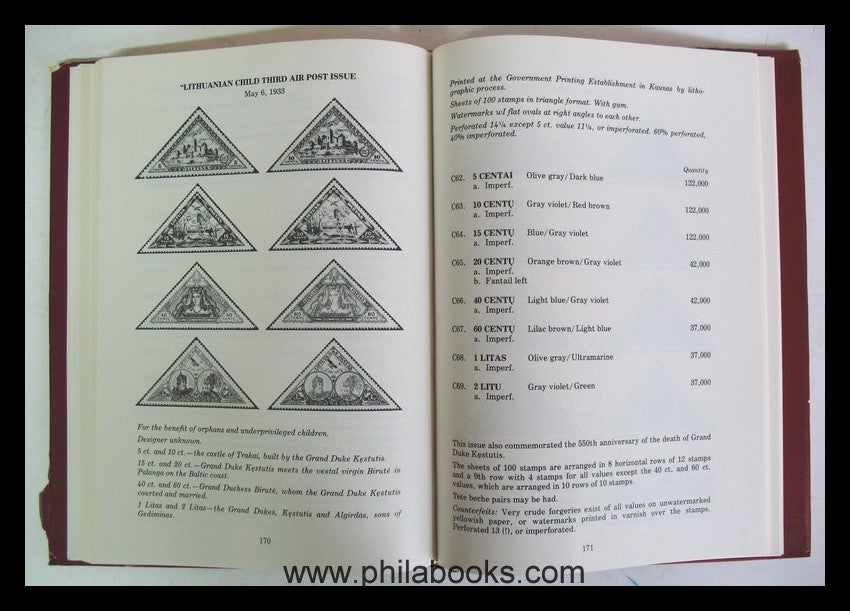 Lithuanian Philatelic Societies of New York and Toronto, Postage S...
