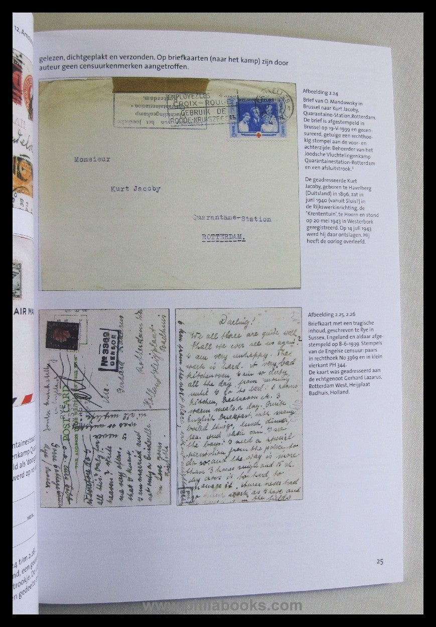 Taselaar, RE, Kamppost van uitgeweken joden 1934-1945, Posthisto ...