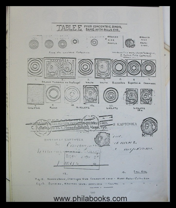 Collector's documents Russia, here the part 'Silent Stamps I. World ...
