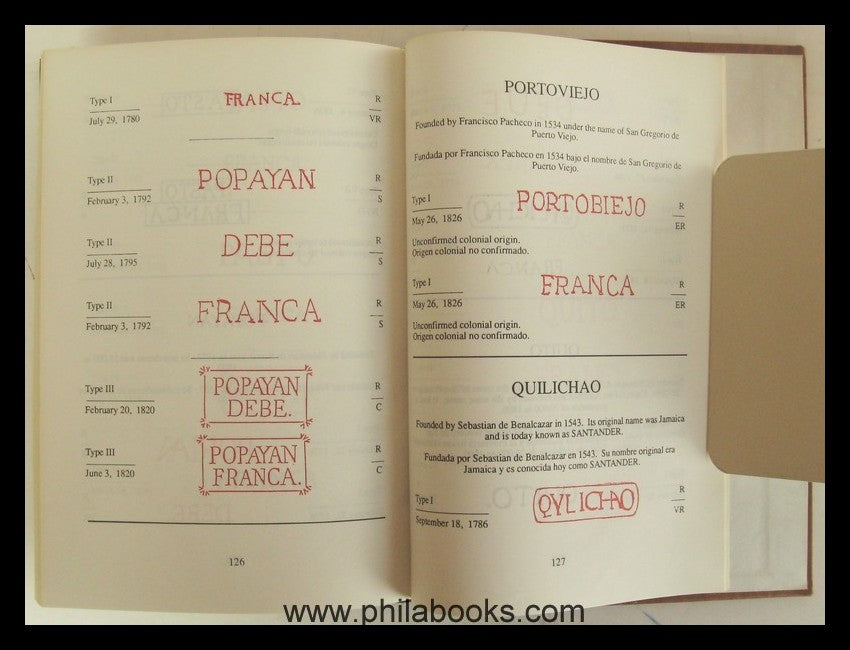 Maier, G., Postal History and Postmarks of the Audienca of Quito/H ...