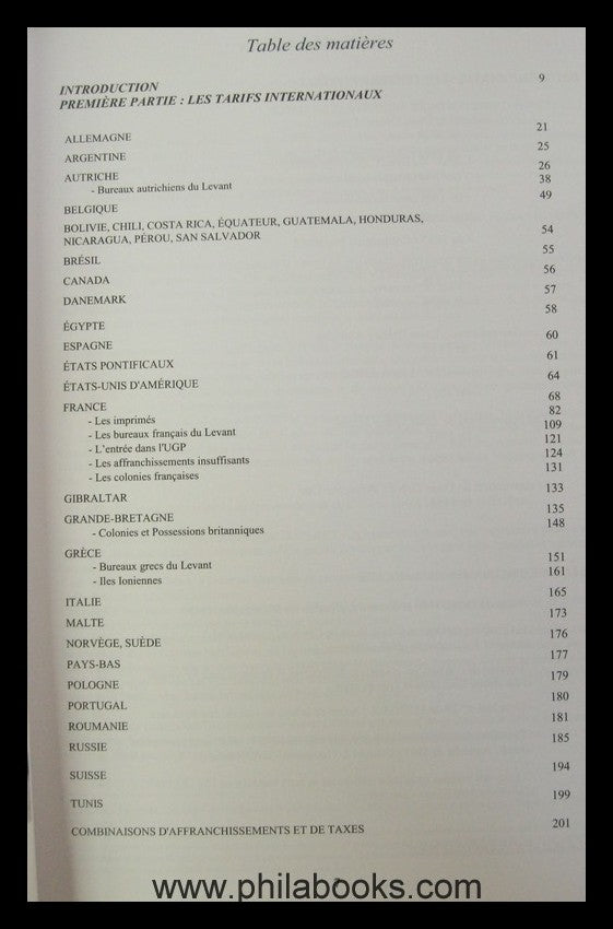 Chauvet, M., Les tariffs hélléniques des lettres internationales 18 ...