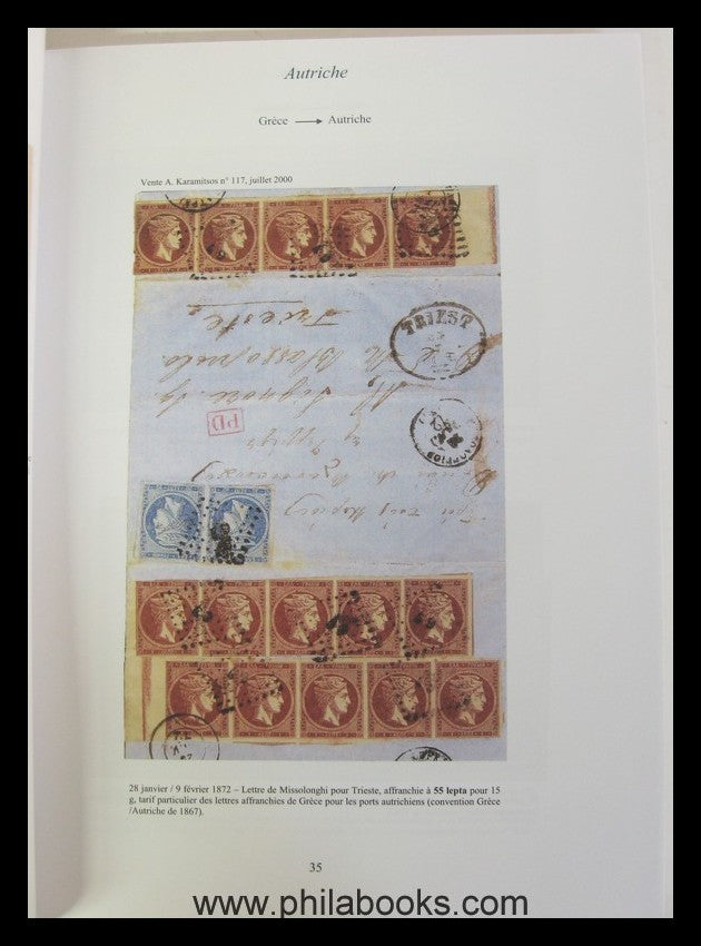 Chauvet, M., Les tarifs hélléniques des lettres internationales 18 ...