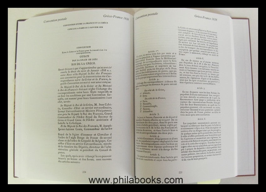 Chauvet, M., Les tarifs hélléniques des lettres internationales 18 ...