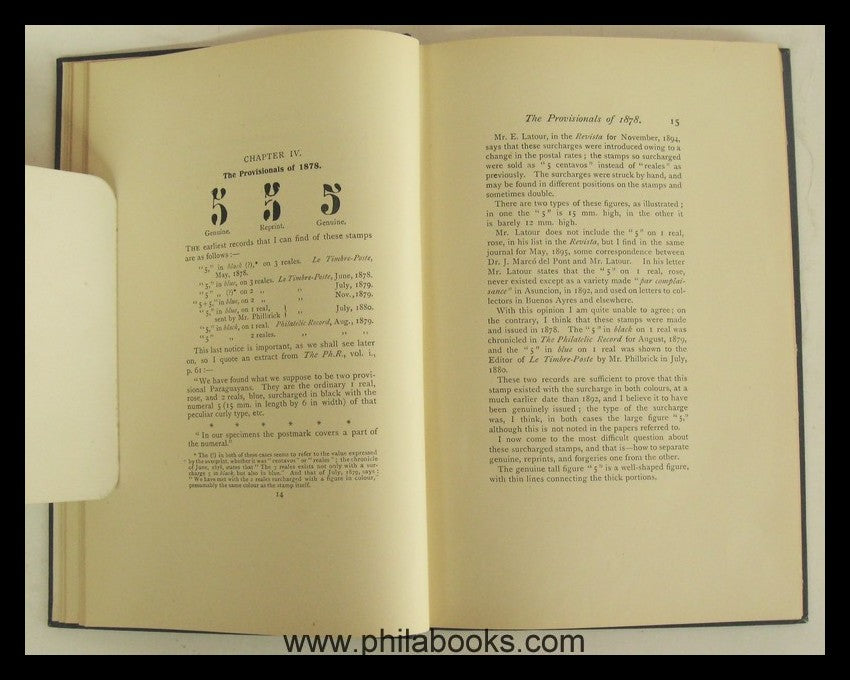 Phillips, C. J., The Stamps of Paraguay, With Many Illustrations a ...