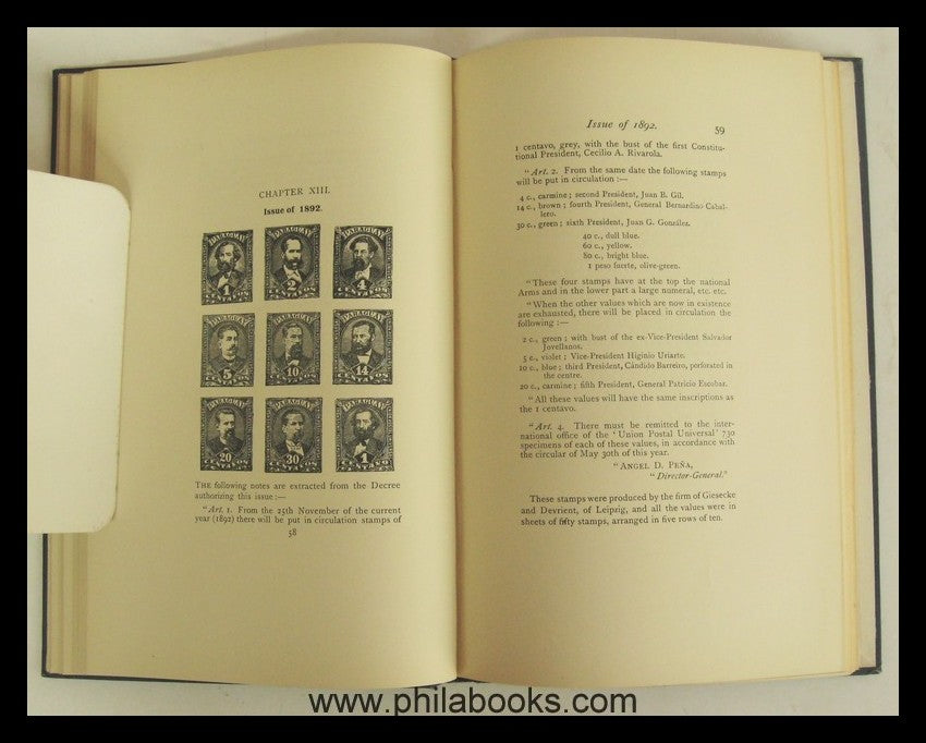 Phillips, C. J., The Stamps of Paraguay, With Many Illustrations a ...