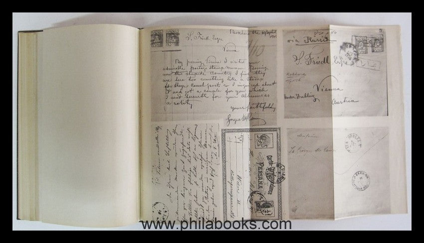 Schüller, Friedrich: Die persische Post und die Postwerthzeichen v ...