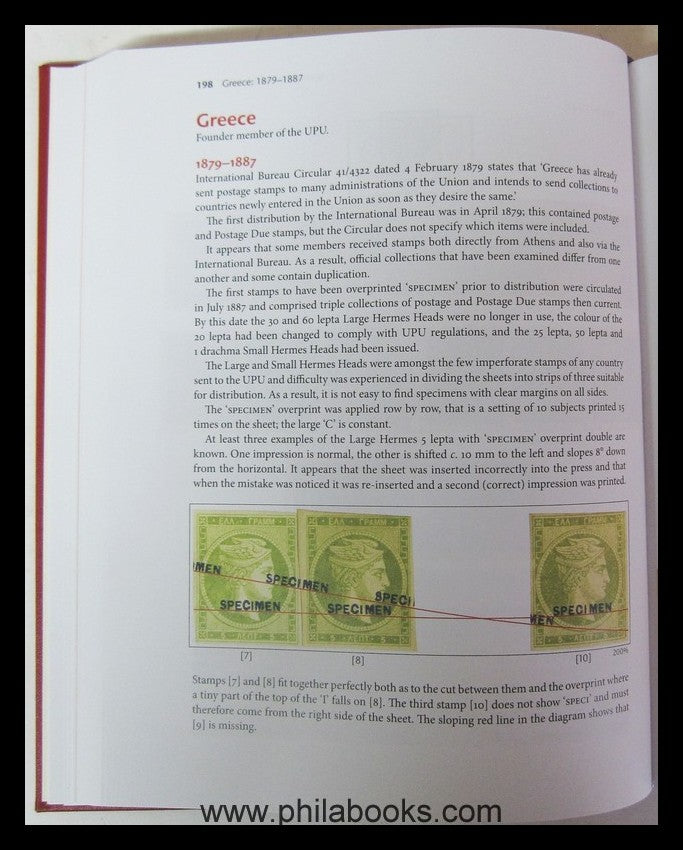 Bendon, J., UPU Specimen Stamps 1878-1961, 2nd edition, 2015, color ...