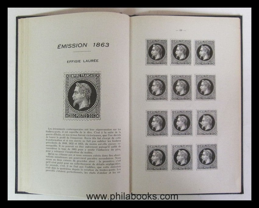 Robert, V., Les Timbres de France 1849-1872, Leurs Oblitérations, ...