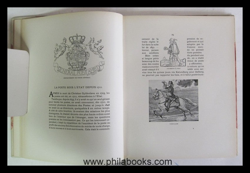 Bergsoe, J., Inspecteur Supérieur des Postes: La Poste Danoises 16 ...