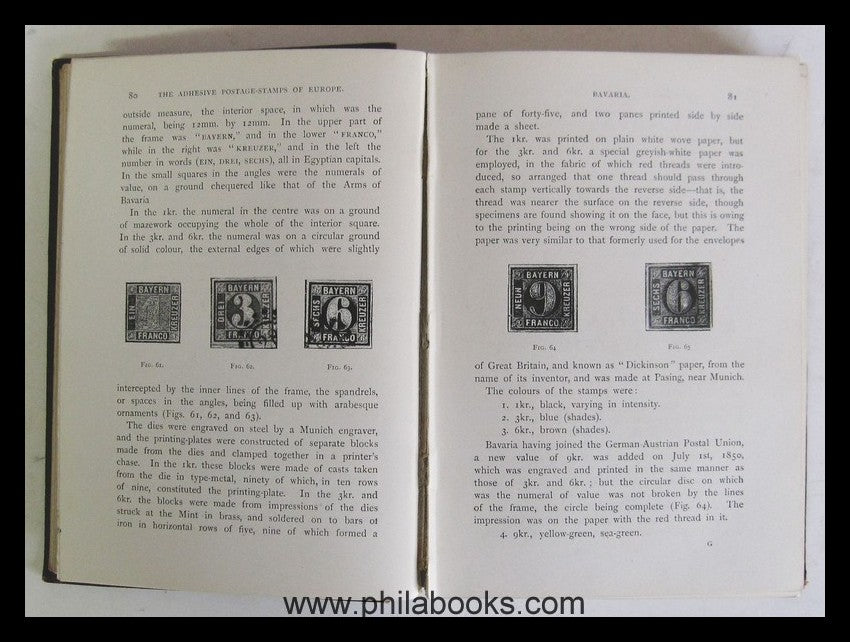 Westoby, WAS, Adhesive Postage Stamps of Europe, Vol. I & II, ...