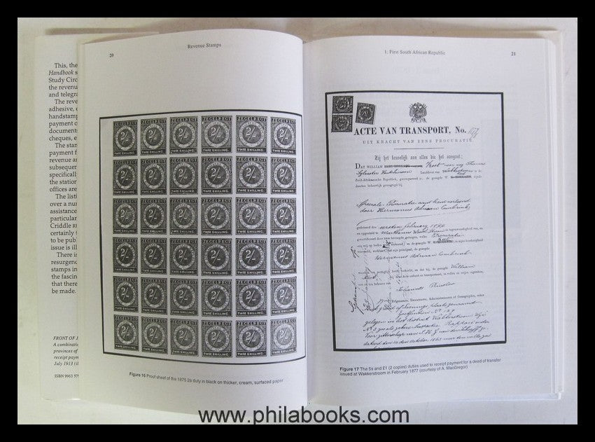 Drysdall, A. R., Transvaal Revenue and Telegraph Stamps, Including ...