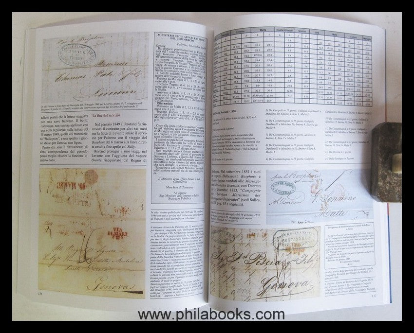 Arseni, A., Storia della Navigazione a Vapore e die Servizi Postal ...