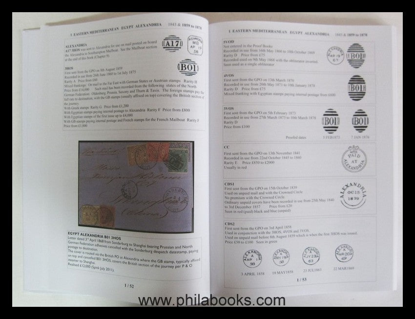 Parmenter, J./ Gordon, K., GB Used Abroad, Cancellations and Posta ...