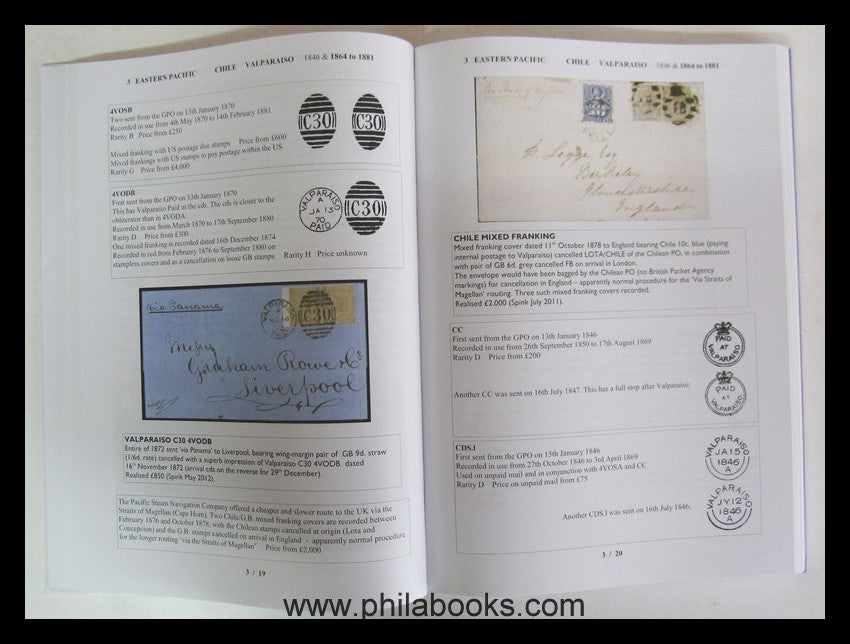 Parmenter, J./ Gordon, K., GB Used Abroad, Cancellations and Posta ...