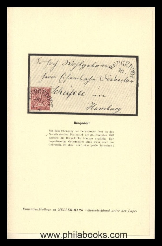 Müller-Mark, E., Altdeutschland unter der Lupe, 5. Auflage, Berged ...