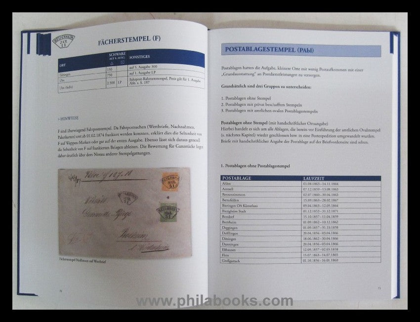 Heinrich, T., Kingdom of Württemberg. Stamp of the cruiser era 1851...