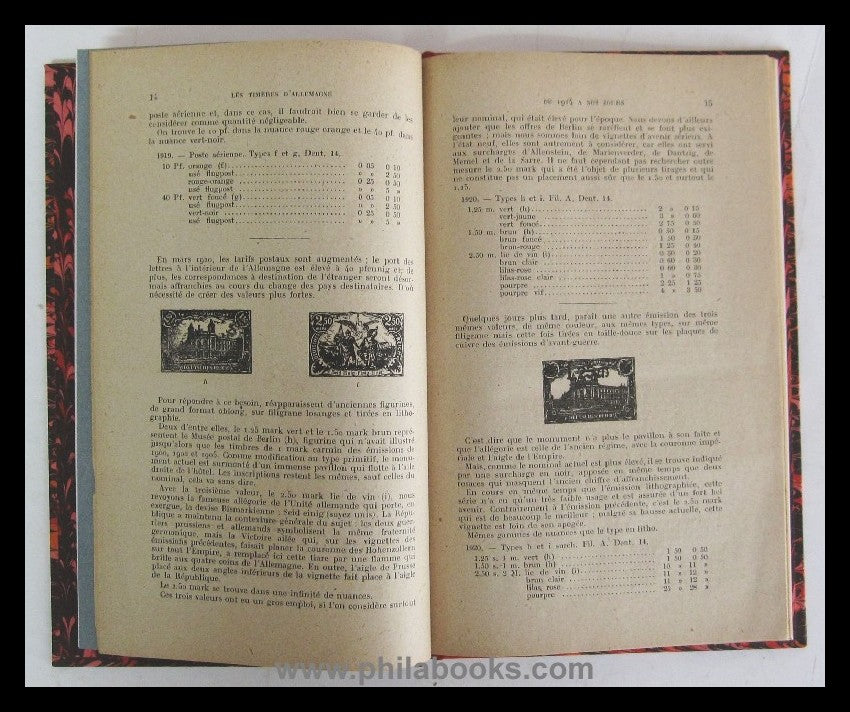 Bachelet, M., Les Timbres d'Allemagne de 1914 à nos jours, L' Echa ...