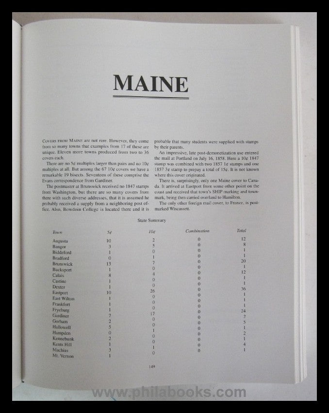 Alexander, TJ, The United States 1847 Issue: A Cover Census, U. ...