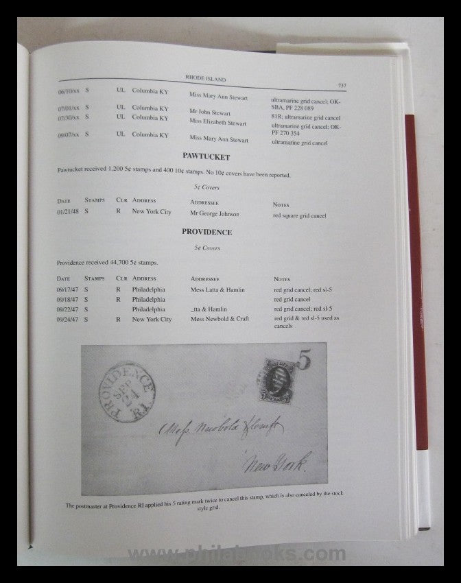 Alexander, TJ, The United States 1847 Issue: A Cover Census, U. ...