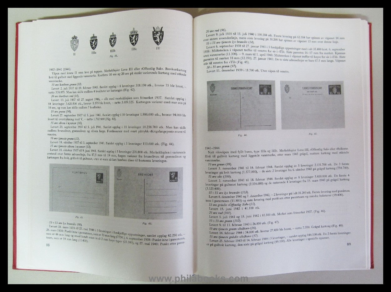 Norsk Filatelistforbund (ed.), Handbok over Norske Filatelistika ...