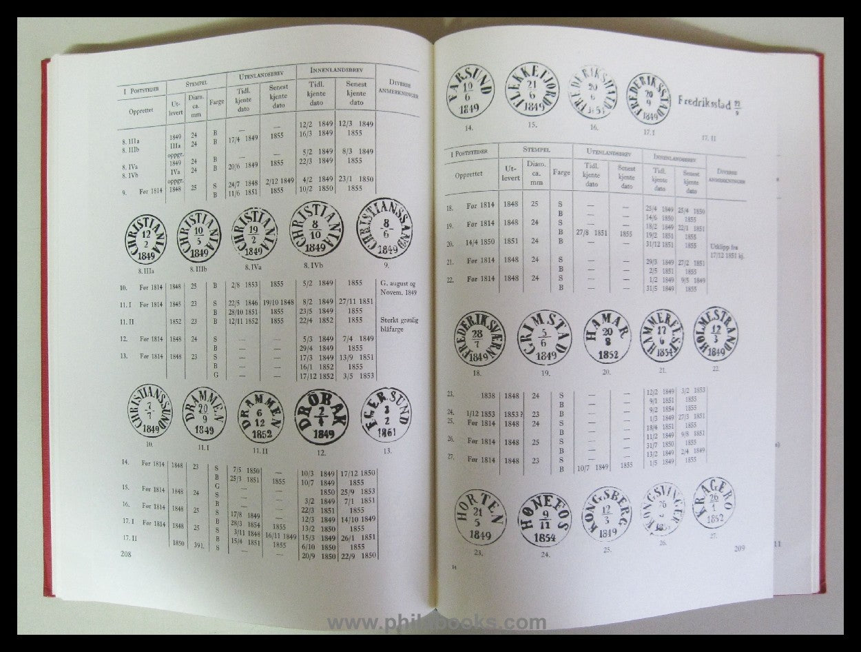 Norsk Filatelistforbund (ed.), Handbok over Norske Filatelistika ...
