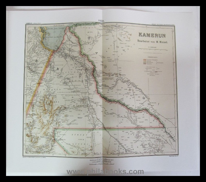 Large German Colonial Atlas. Edited by Paul Sprigade and...