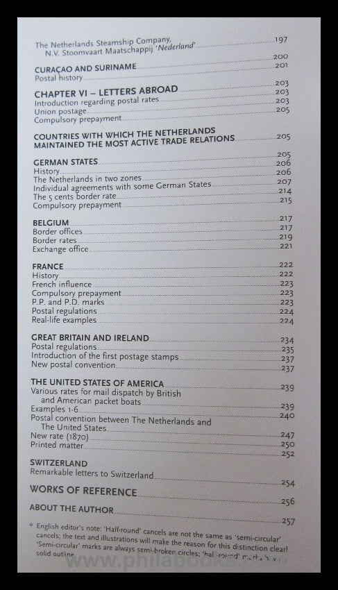 van Hussen, GJJM: Postal History of the Netherlands, The Issue ...