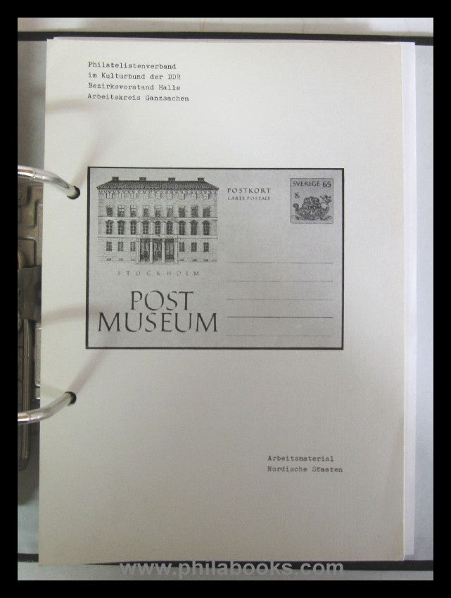 Philatelistenverband im Kulturbund der DDR, Amtliche Ganzsachen de ...