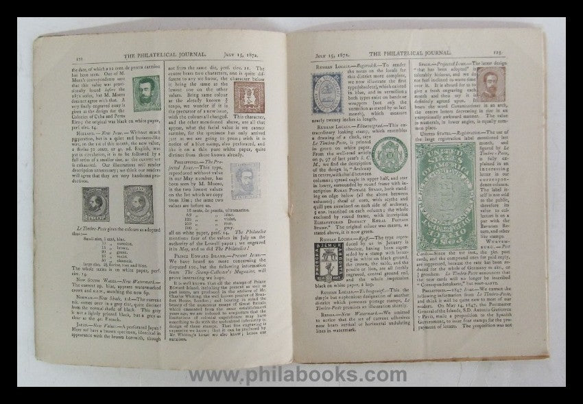 The Philatelical Journal, edited by Edward L. Pemberton, An Illust ...