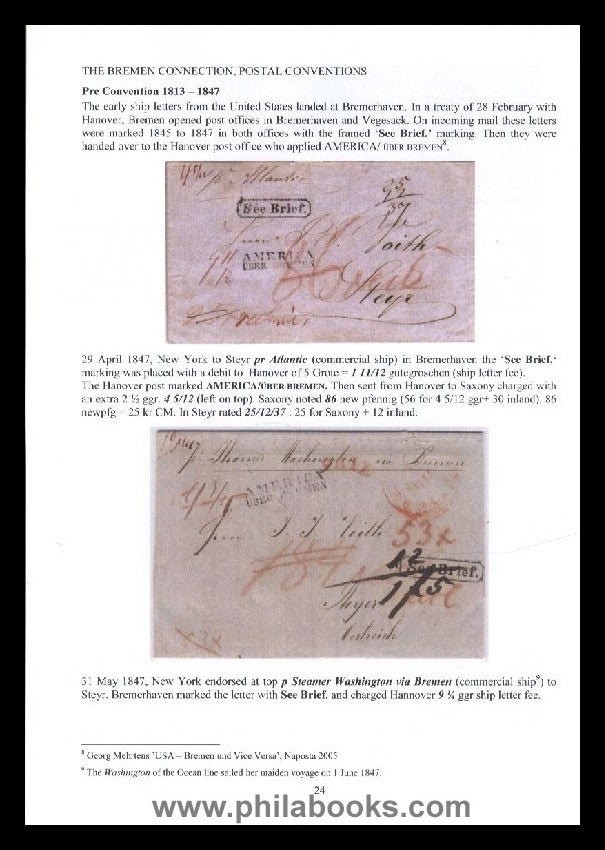 Van der Linden, J., The Postal Relations between Austria and the U...