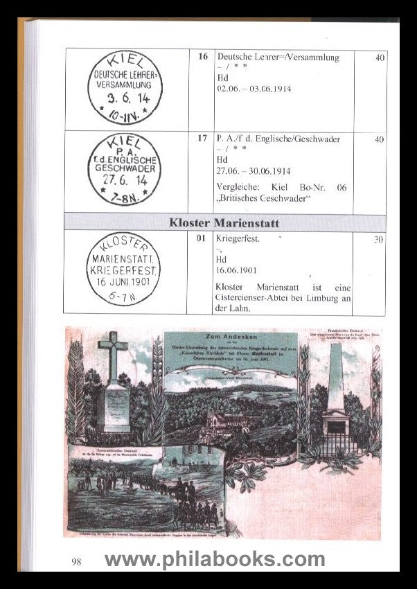 Bochmann, J., Katalog der deutschen Gelegenheitsstempel, Die klas ...