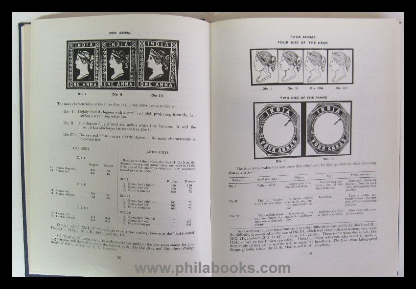 Cooper, J., A Specialized Priced Catalog of Indian Stamps (1852- ...
