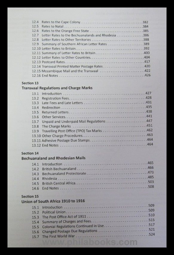 Trotter, B., Southern African Mails, Routes, Rates and Regulations ...