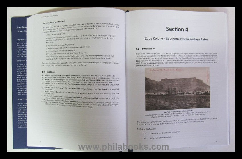 Trotter, B., Southern African Mails, Routes, Rates and Regulations ...