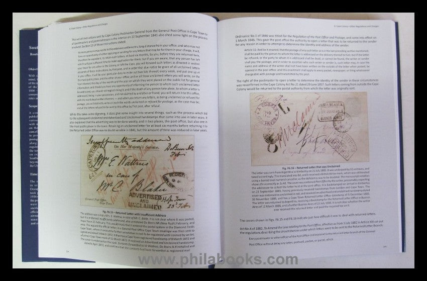 Trotter, B., Southern African Mails, Routes, Rates and Regulations ...