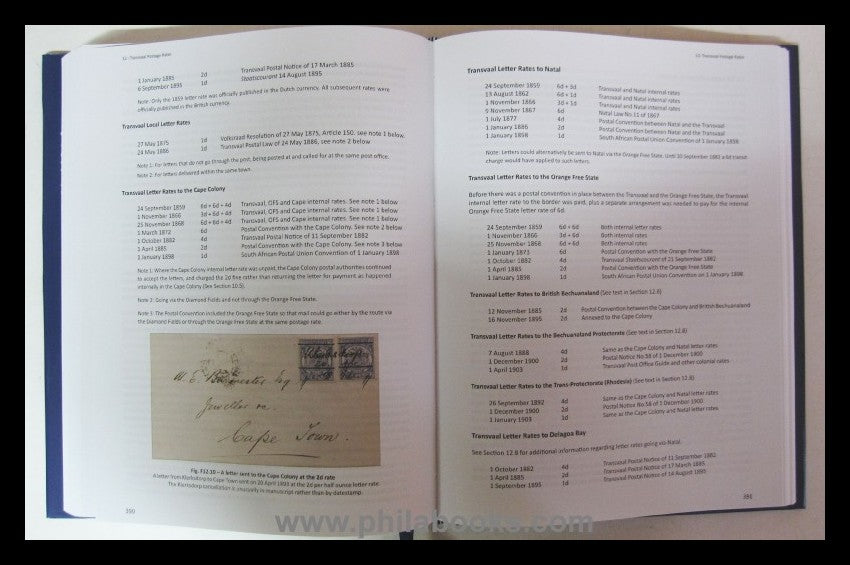 Trotter, B., Southern African Mails, Routes, Rates and Regulations ...