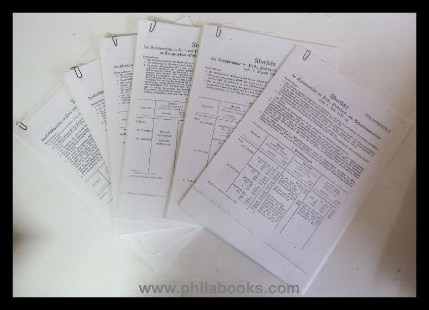 Fees high inflation, copies of the fee rates from the supplements...
