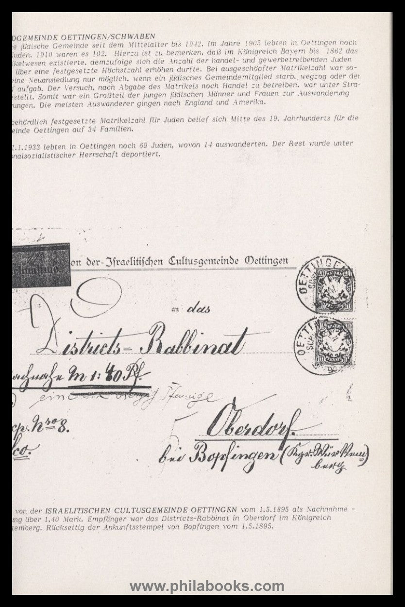Das Deutschsprachige Judentum in aller Welt, um 2000, Kopie einer ...