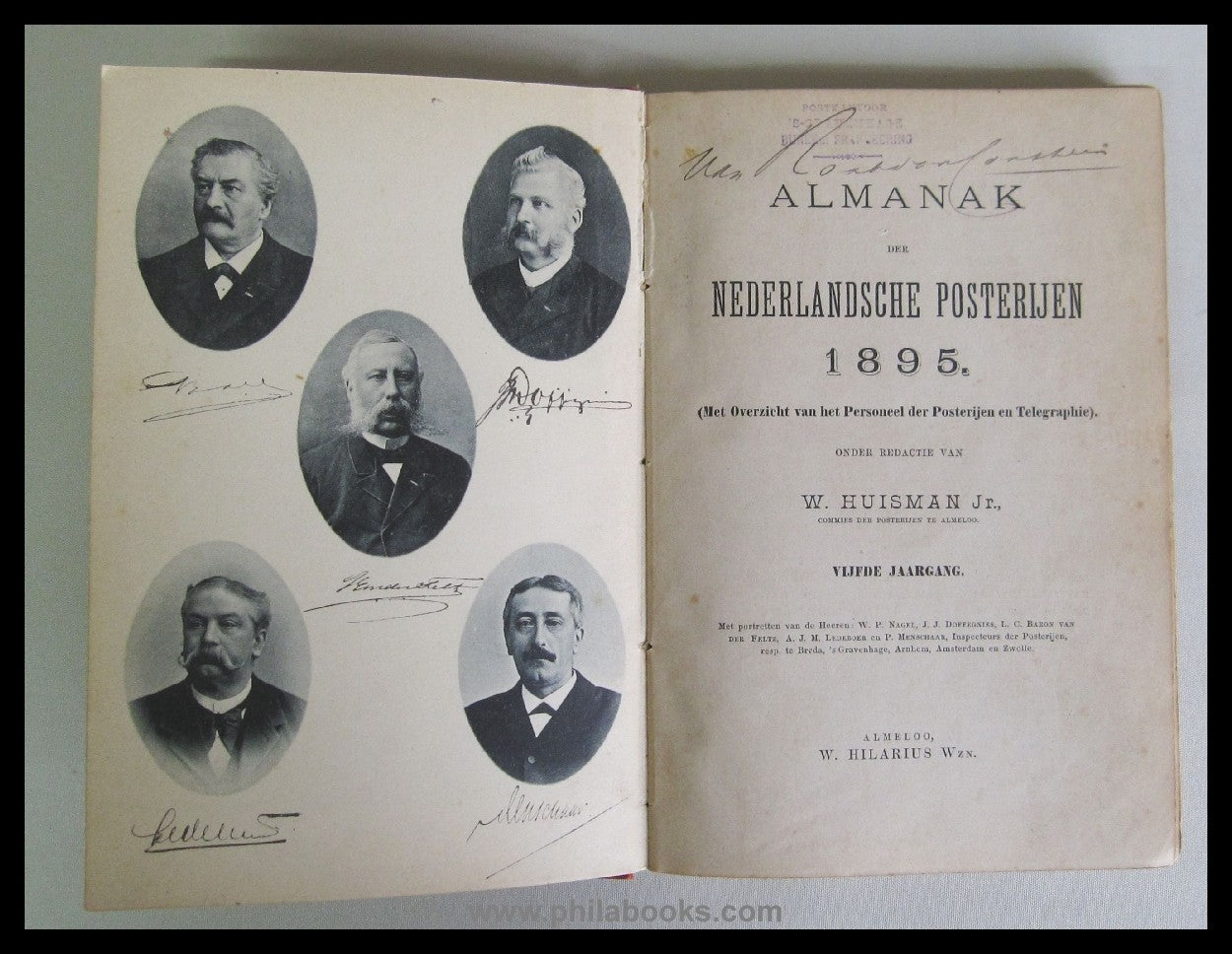 Huisman, W., Almanak der Nederlandsche Posterijen (Met Overzicht v ...