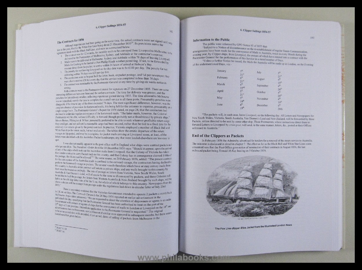 Tabeart, C., Australia New Zealand UK Mails to 1880, Rates Routes ...