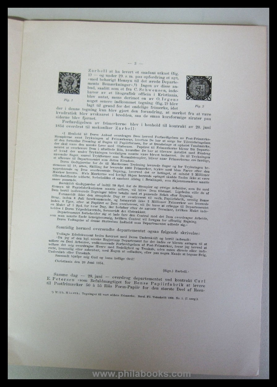 Anderssen, J., Dethloff, H., Norges Frimerker 1855 - 1914, Nordisk ...