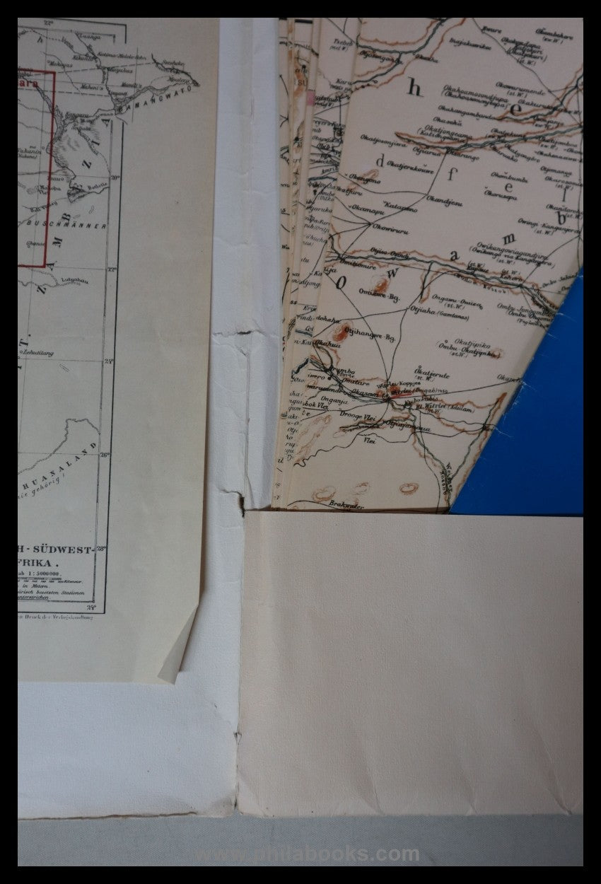 Reimer, D., Kriegskarte von Deutsch-Südwestafrika 1904, REPINT (19 ...