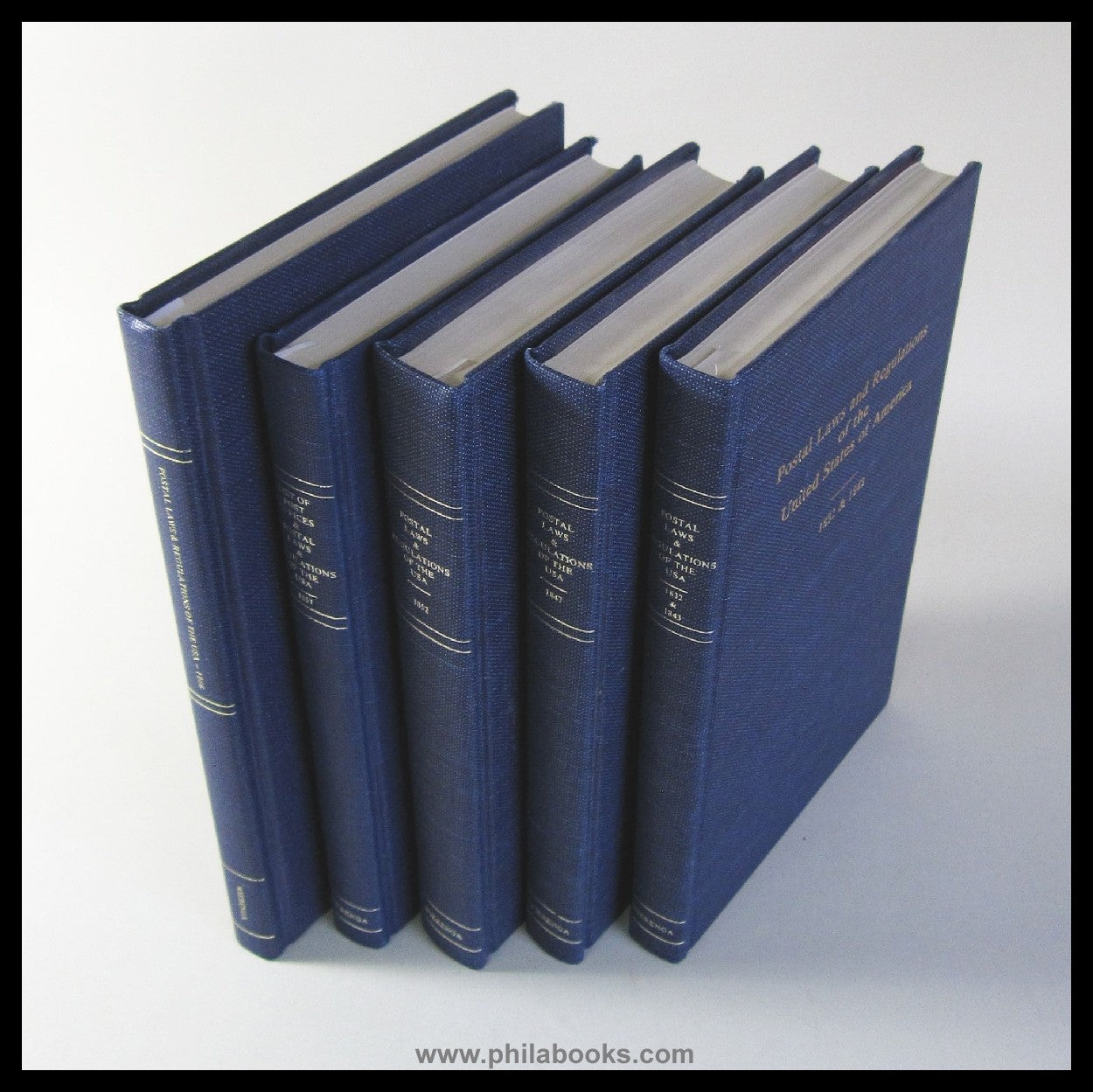 Wierenga, Th. (Ed.), Postal Laws and Regulations of the United St...