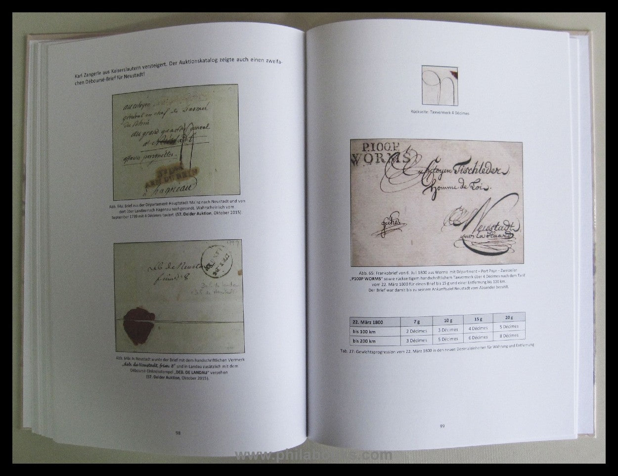 Dorr, E., Historical forays into the postal history of the city ...