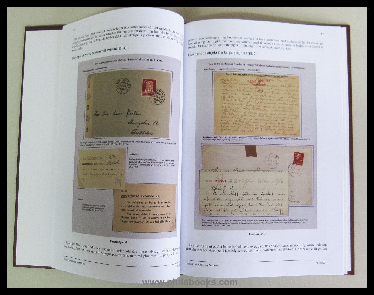 Tidsskrift for Krigs- og Feltpost, Norwegian War and Field Post Jo ...