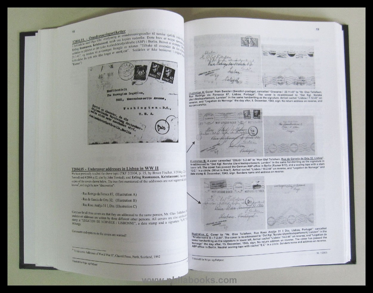 Tidsskrift for Krigs- og Feltpost, Norwegian War and Field Post Jo ...