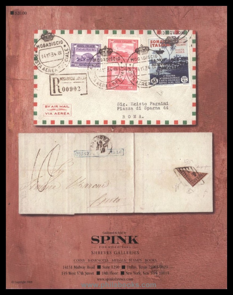 Spink/Shreves, Auktion, 2008-01 'Gilbert'