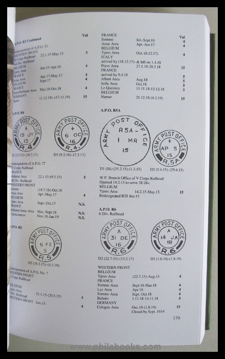 Proud, EB, History of the British Army Postal Service Volume II, ...