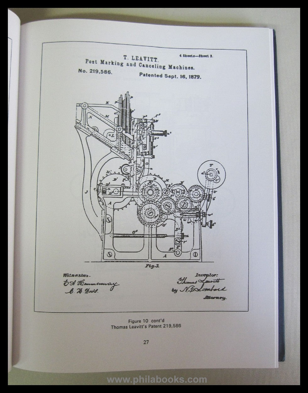 Payne, RJ, Thomas Leavitt, His History and Postal Markings 1875 ...